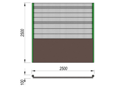 Ограждение хоккейной коробки МАФ 5202 в Омске