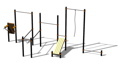 Спортивный комплекс воркаут ВС-90 в Омске