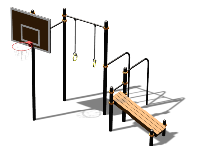 Спортивный комплекс воркаут ВС-143 в Омске