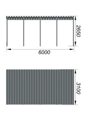 Теневой навес трибун МАФ 4130 в Омске