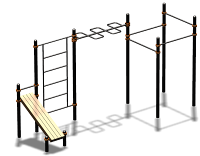 Спортивный комплекс воркаут ВС-74 в Омске