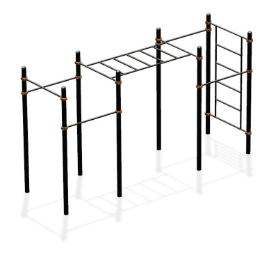 Спортивный комплекс воркаут ВС-54 в Омске