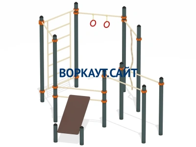 Спортивный комплекс воркаут ВС-49 в Омске