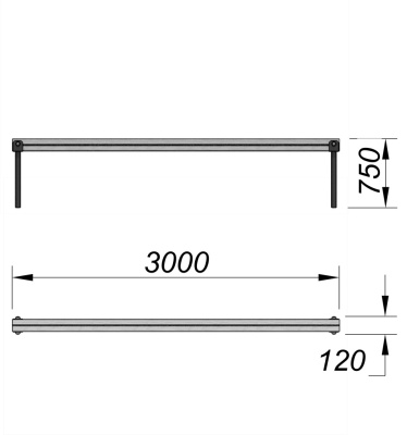Бум бревно ДСК 3540 в Омске